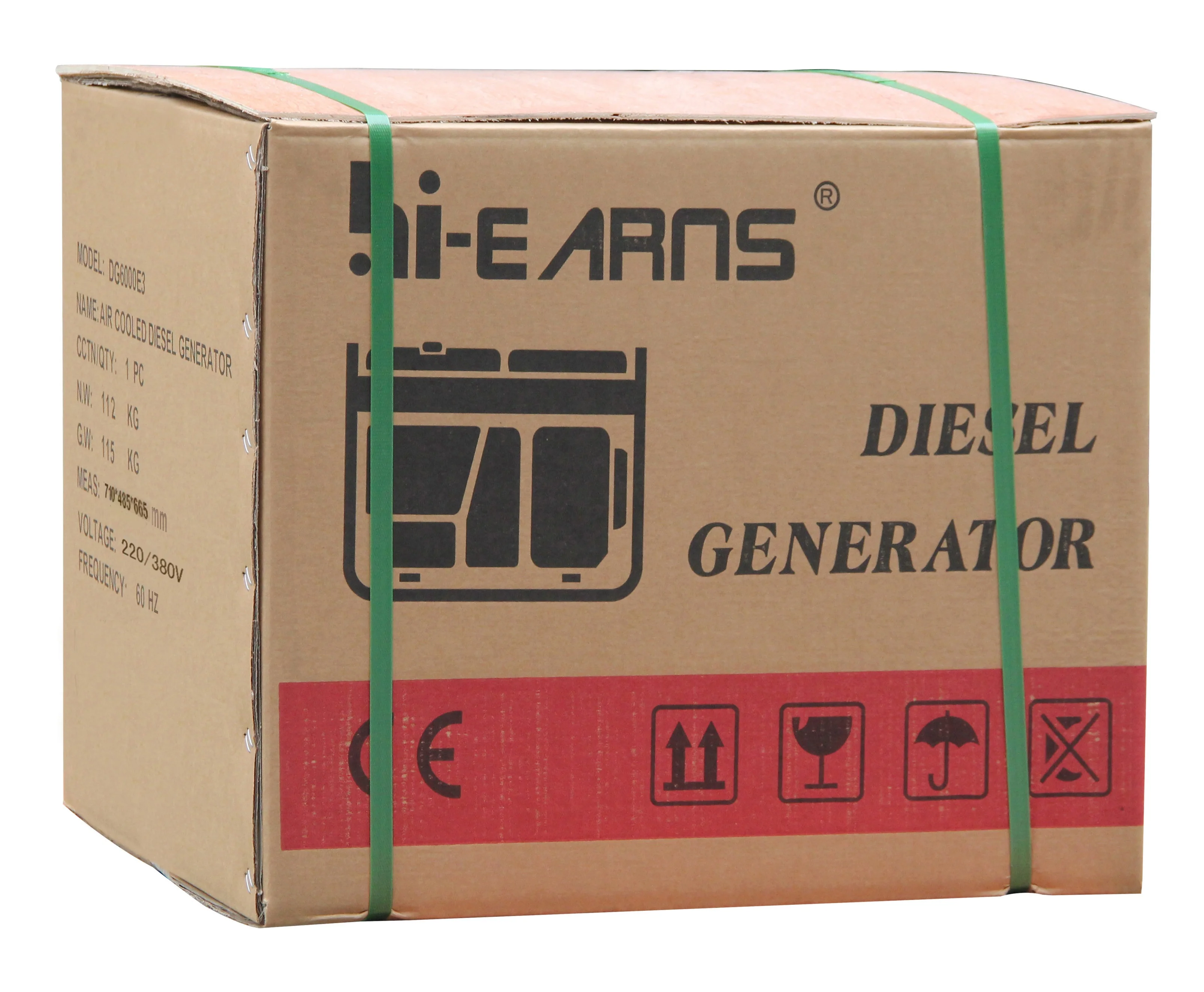 Omega DG2500 2 кВА перезаряжаемый генератор 220 В 1 5 кВт 3 die-sel открытого типа двигатель