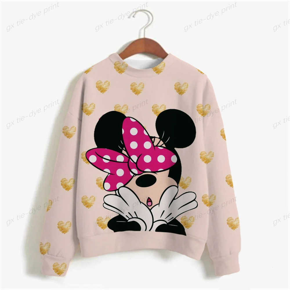 

Свитшот женский с принтом Микки Мауса, пуловер с круглым вырезом в стиле Диснея, свободная одежда в Корейском стиле, винтажная Толстовка в с...