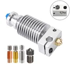 MEGA полностью металлический фонарь, Bi-металлический Тепловой разрыв J-head Hotend Bowden Hot End 6063, алюминий для 3D принтера, деталь, титановый экструдер