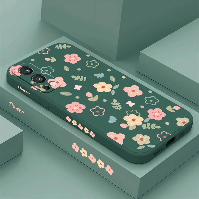 Чехол для телефона с разноцветным цветочным принтом OnePlus 8T 8 9 Pro Nord 2 3 CE2 Lite N20 ACE 2V