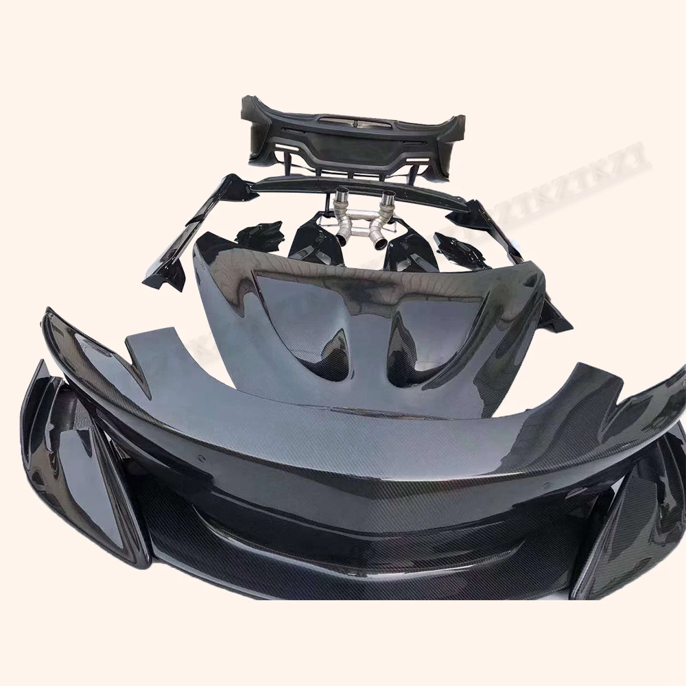 10 шт. комплект из переднего и заднего бампера боковой юбки для Mclaren 570S