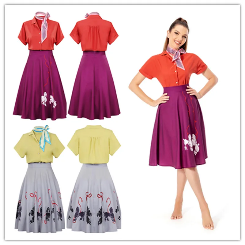 

Женское платье в стиле «ретро рокабилли»