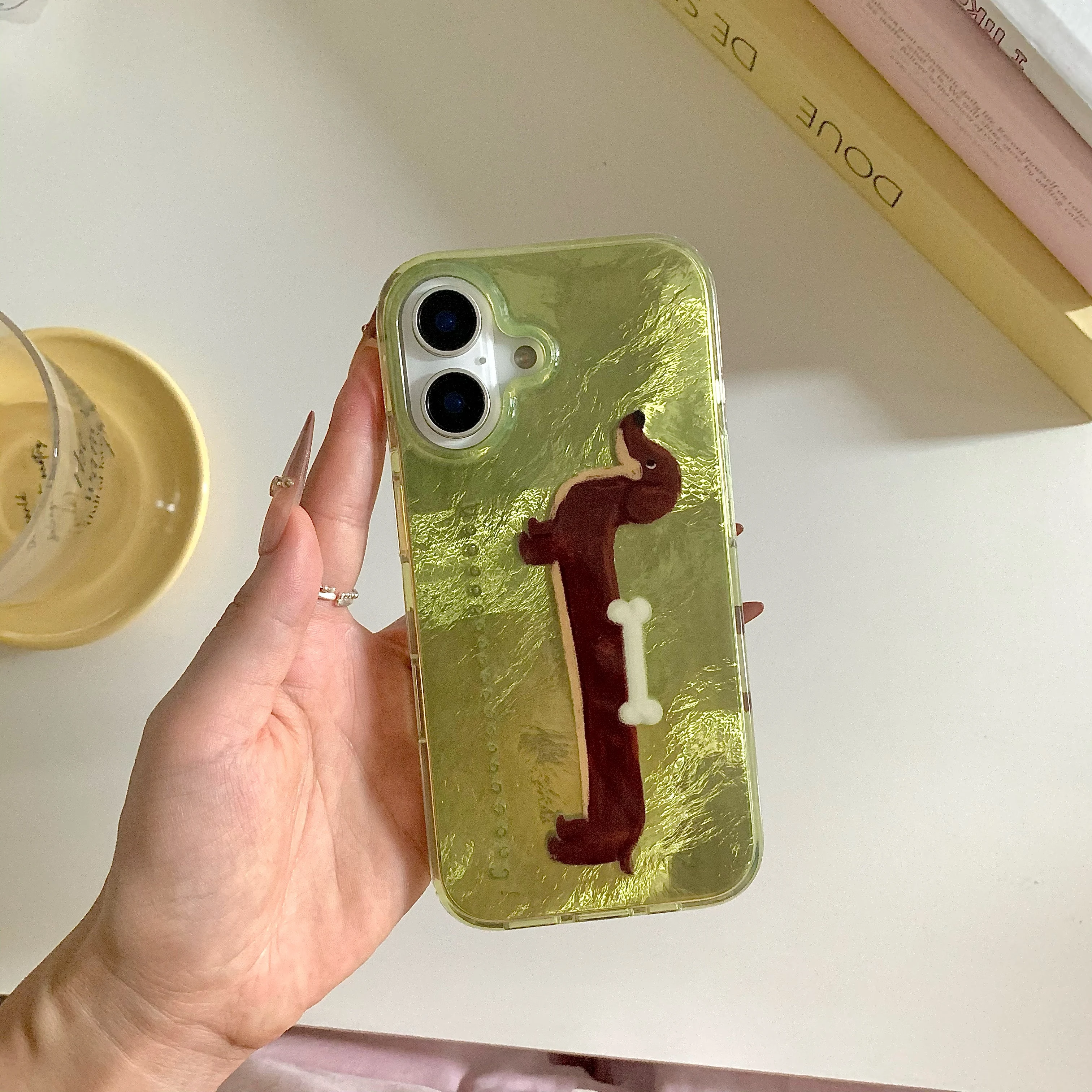 Чехол для iPhone 16 15 14 13 Pro Max с рисунком сосисок