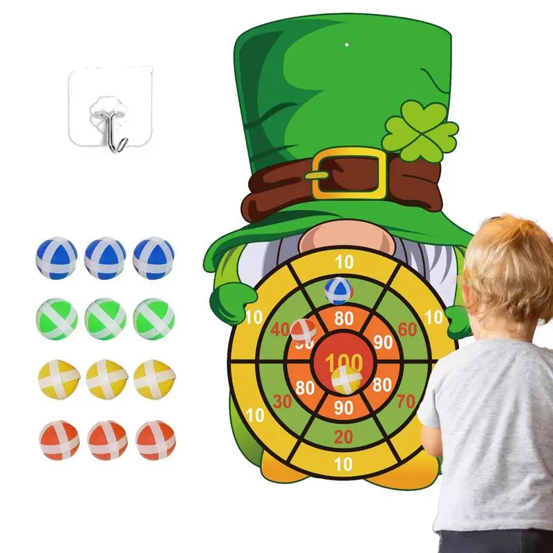 

83cm Large Dart Board Throwing Sticky Dart Board Toys With 12 Balls Sticky Dart Board Indoor/Sports Outdoor Fun Party Play Game