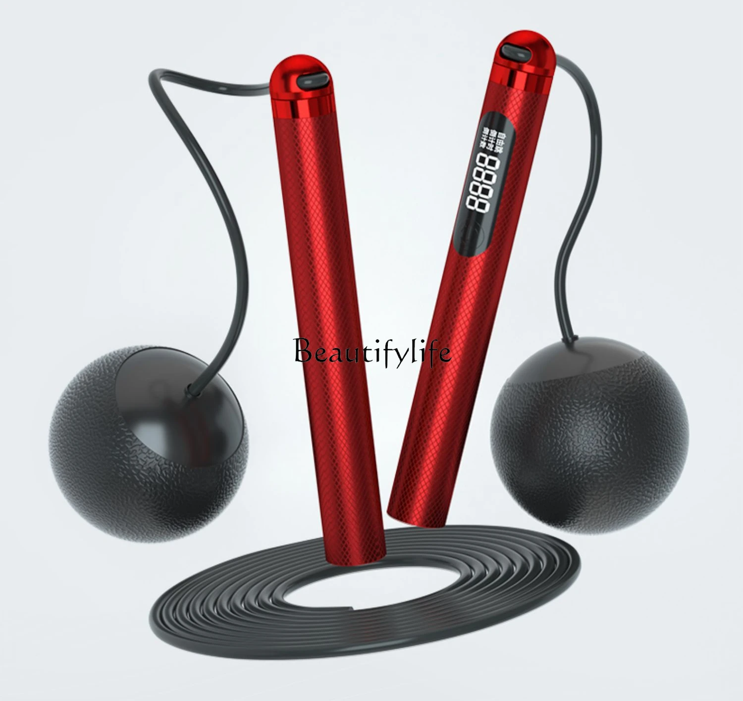 Беспроводная Скакалка для занятий спортом фитнесом умными девушками счетчиком