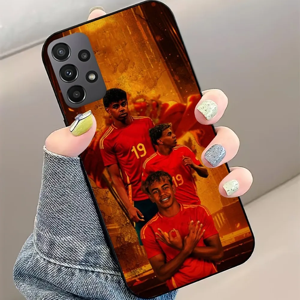 Чехол для телефона L-Lamine Football Y-Yamal Samsung Galaxy S22 S23 S24 S30 Note 20 10 Plus Lite FE ULTRA