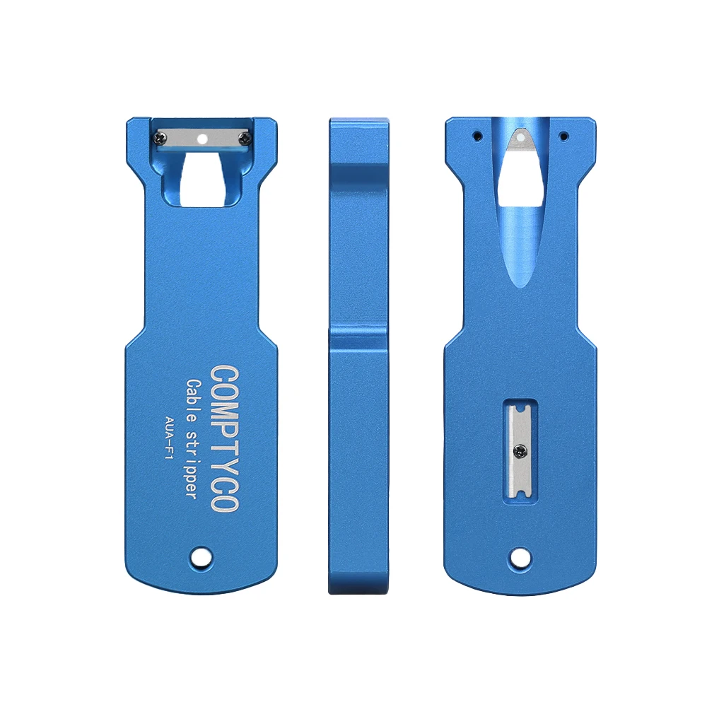 FTTH Optical Fiber Tool Longitudinal Stripper AUA-F1 Cable Jacket Slitter 8.5mm 10.4mm 14mm Cable Sheath Cutter Slitter