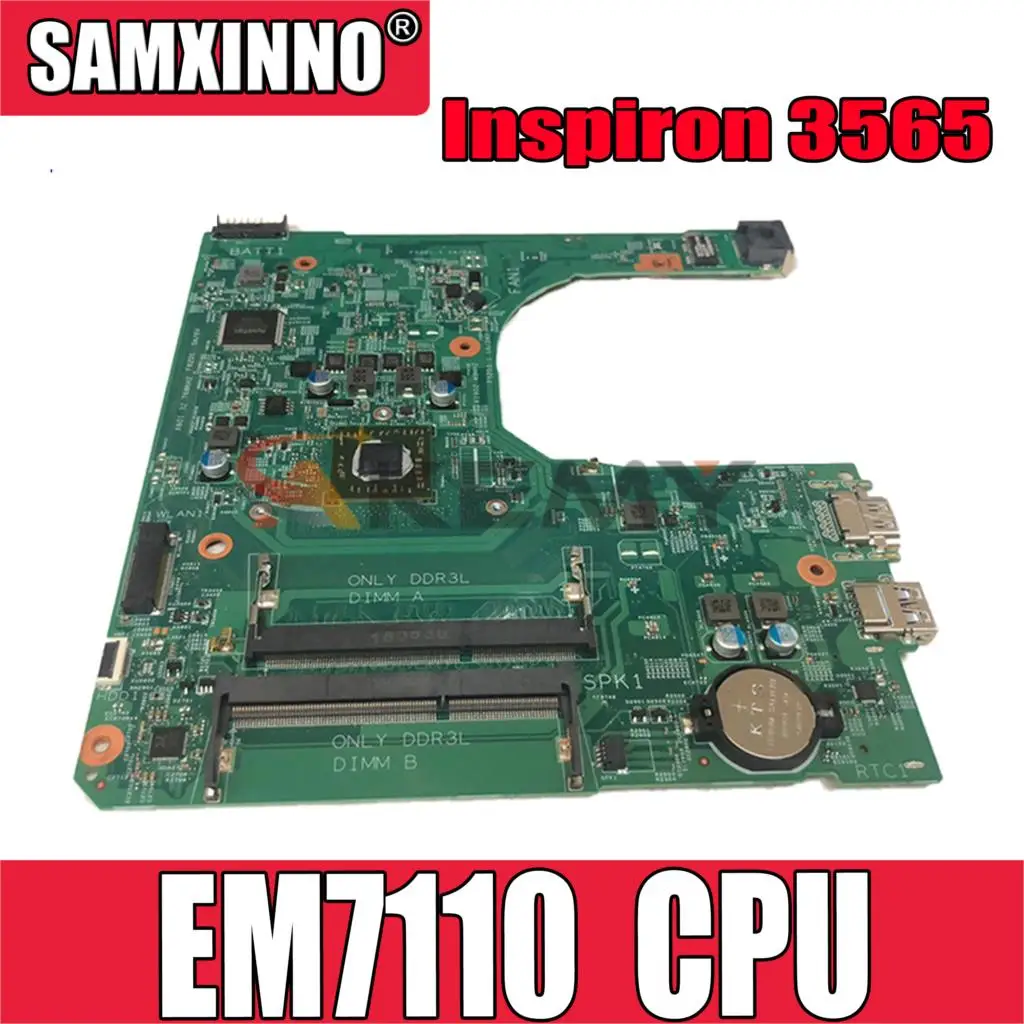 

Оригинальная материнская плата для ноутбука DELL Inspiron 3565 3555 EM7110, материнская плата CN-0GG57Y 0GG57Y 15276-1 DDR3L