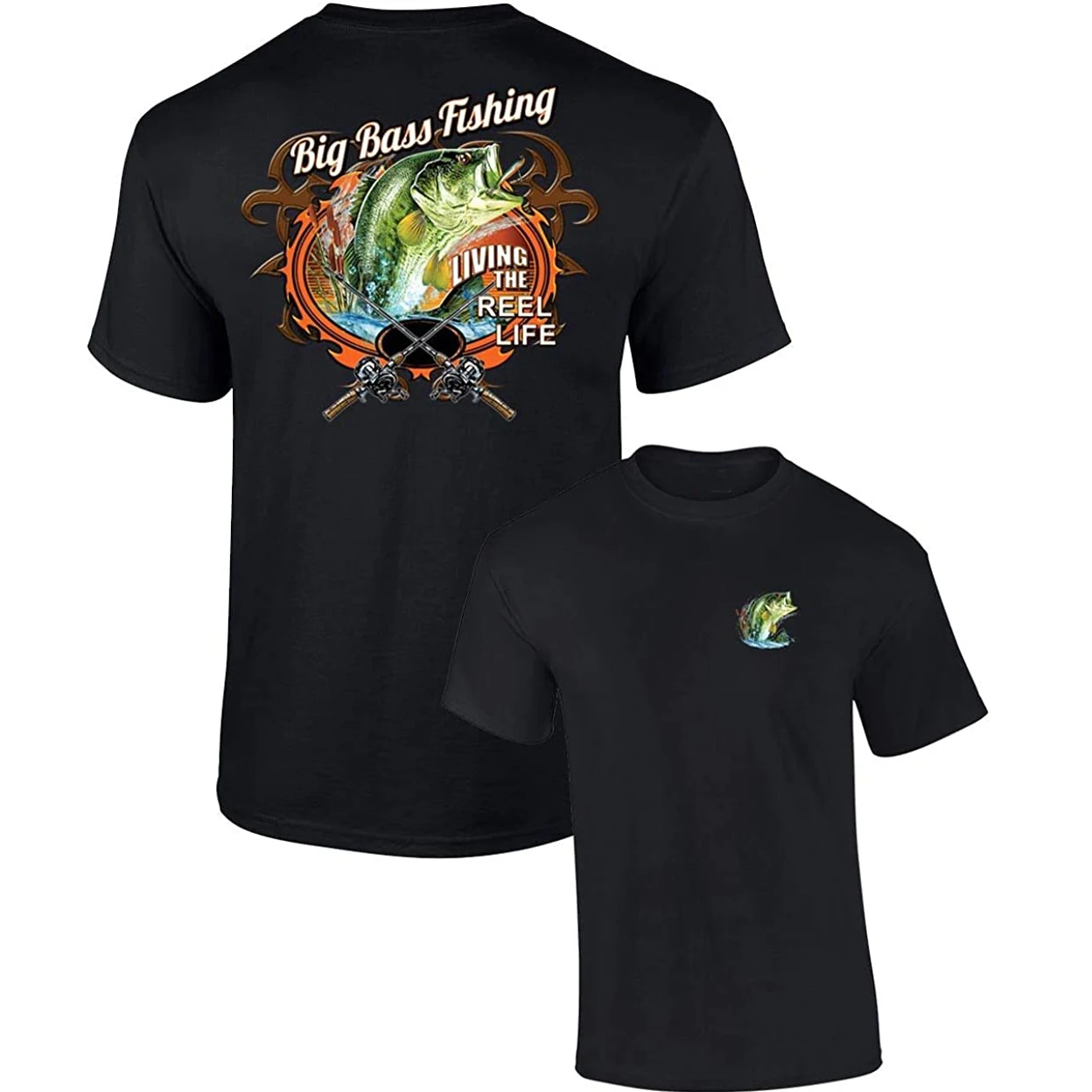 

Big Bass Fishing Fisherman Angler Gift T-Shirt. Premium Cotton Short Sleeve O-Neck Mens T Shirt New S-3XL