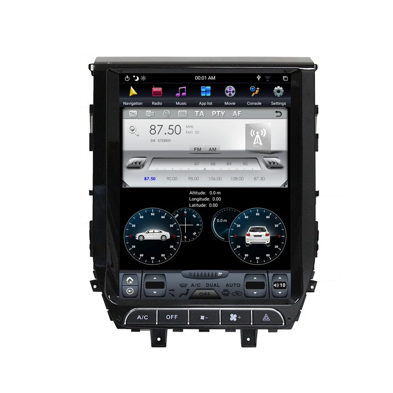 Автомобильный радиоплеер GPS-навигация видео-мультимедиа для Toyota Land Cruiser 2016 Android 13