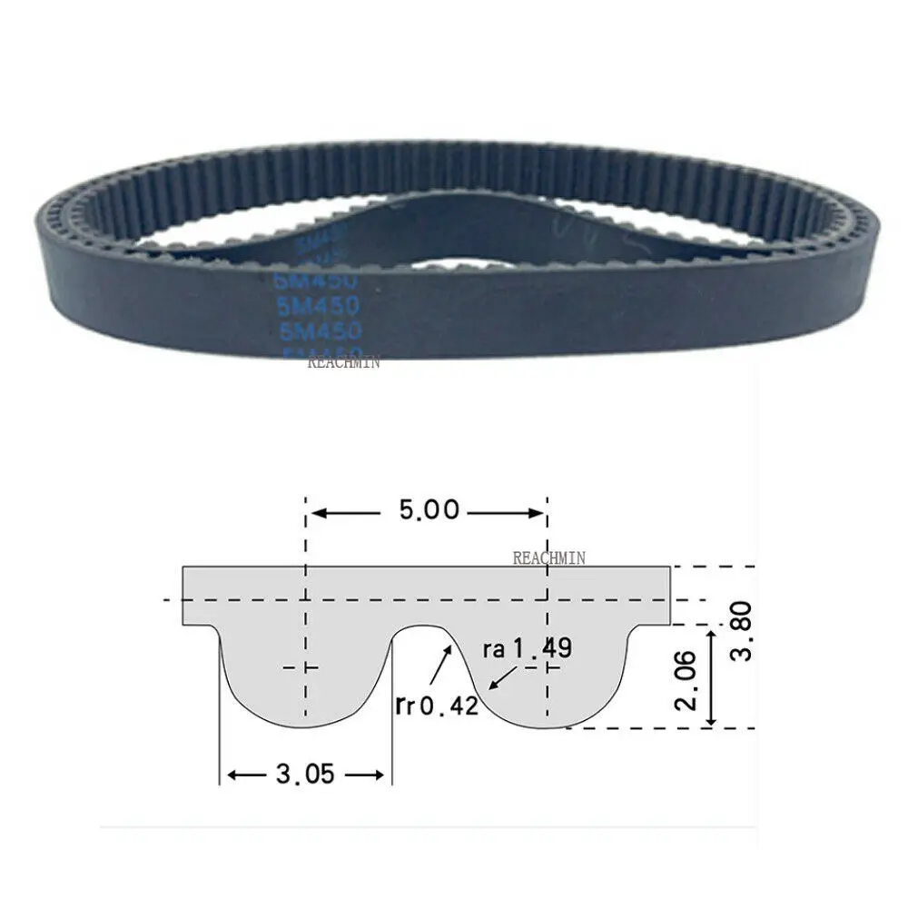 

Синхронный ремень синхронизации 445-5 м 450-5 м HTD 5 м C = 445/450 Ширина 10/15/20/25/30/35/40 мм зубцы 89 90 HTD5M