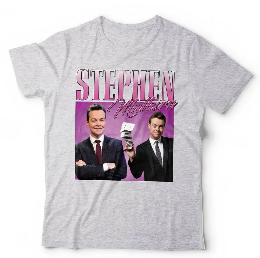 Футболка с надписью Стивен Муль унисекс дань уважения олень курица сделайная