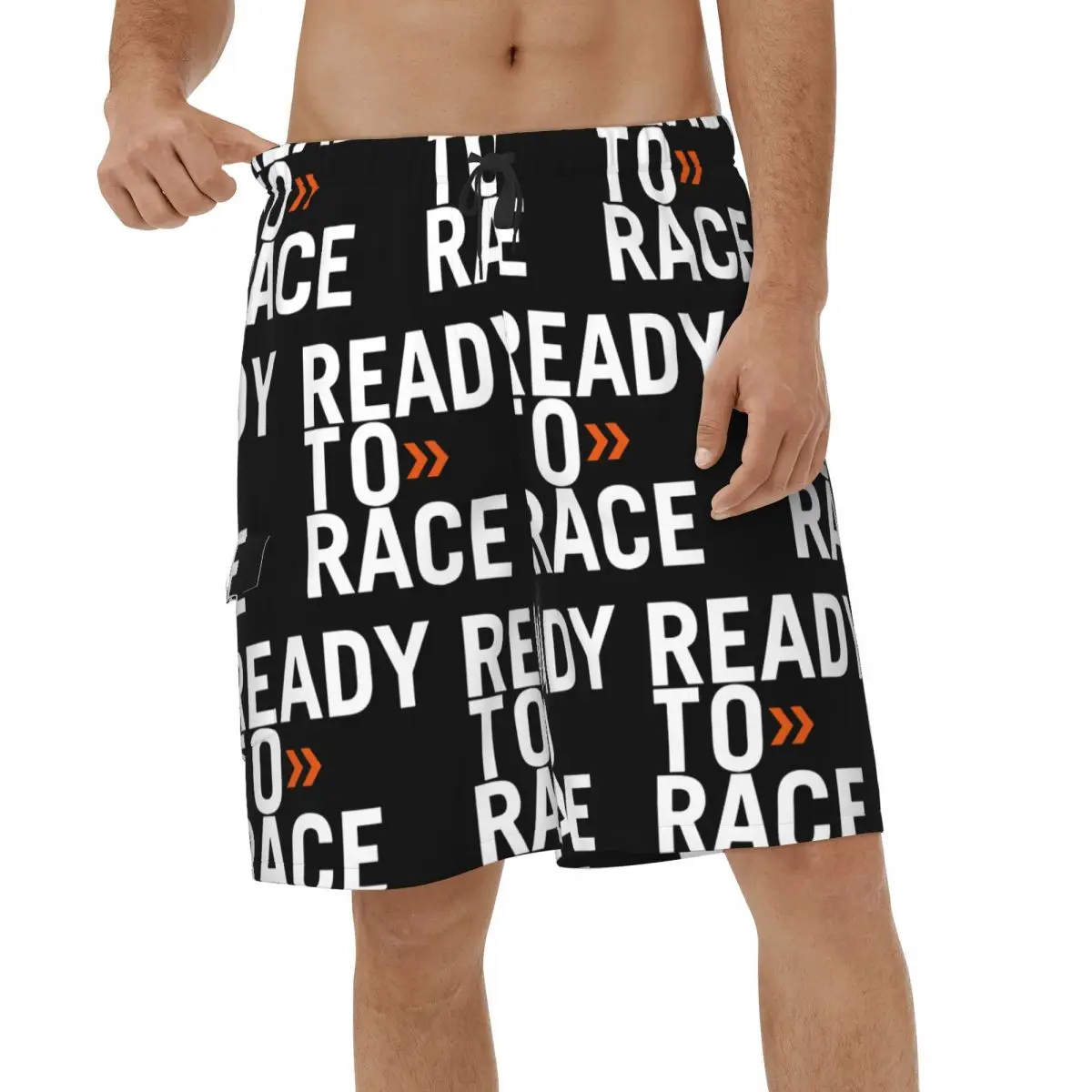 

Ready To Race Shorts 3D Mens Beach Shorts Enduro Cross Motocross Bitumen Bike Life Casual Men Swim Trunks