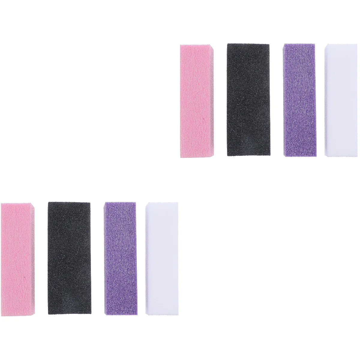 

40 Pcs Nail Polish Block Sponge File Trimmers Polishing Tool Pink Supplies Beauty Pedicure Tools Fingernails