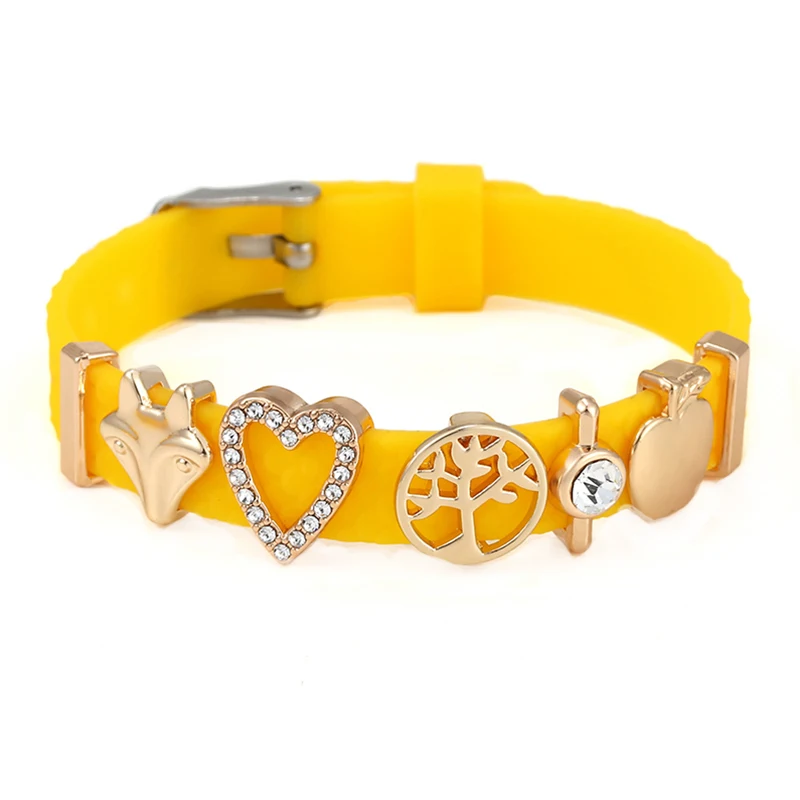 Специальное предложение 10 мм желтые кварцевые гелевые сетчатые часы