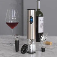 electric bottle opener set 4 in 1 battery operated red wine opener with foil cutter electric openers kitchen accessories gadgets