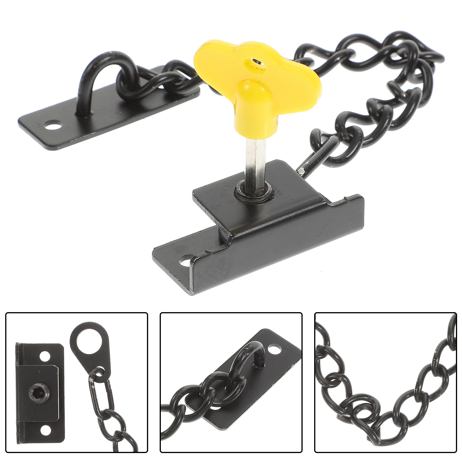 

Window Safety Chain Lock Door Indoor Security Hotel Locks Doors Stainless Steel Child
