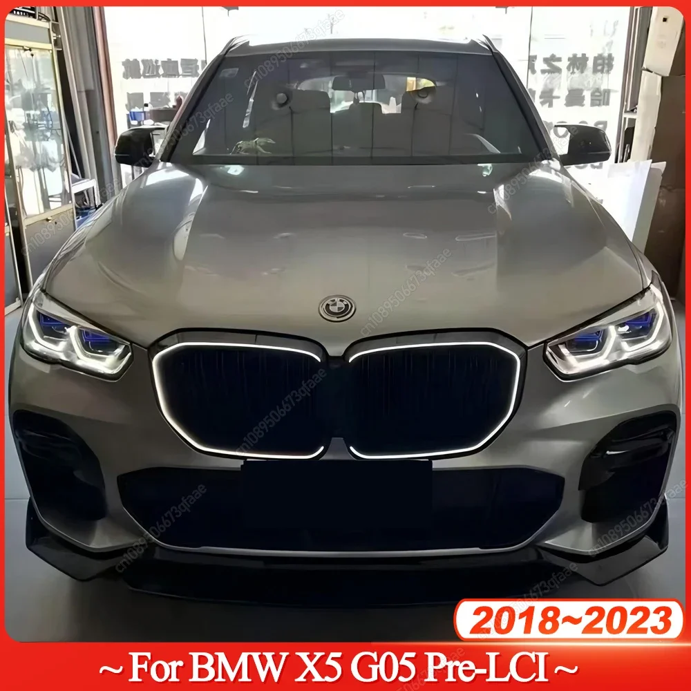 Светодиодные фонари передний радиатор бампер решітка из АБС-пластика для BMW X5 G05