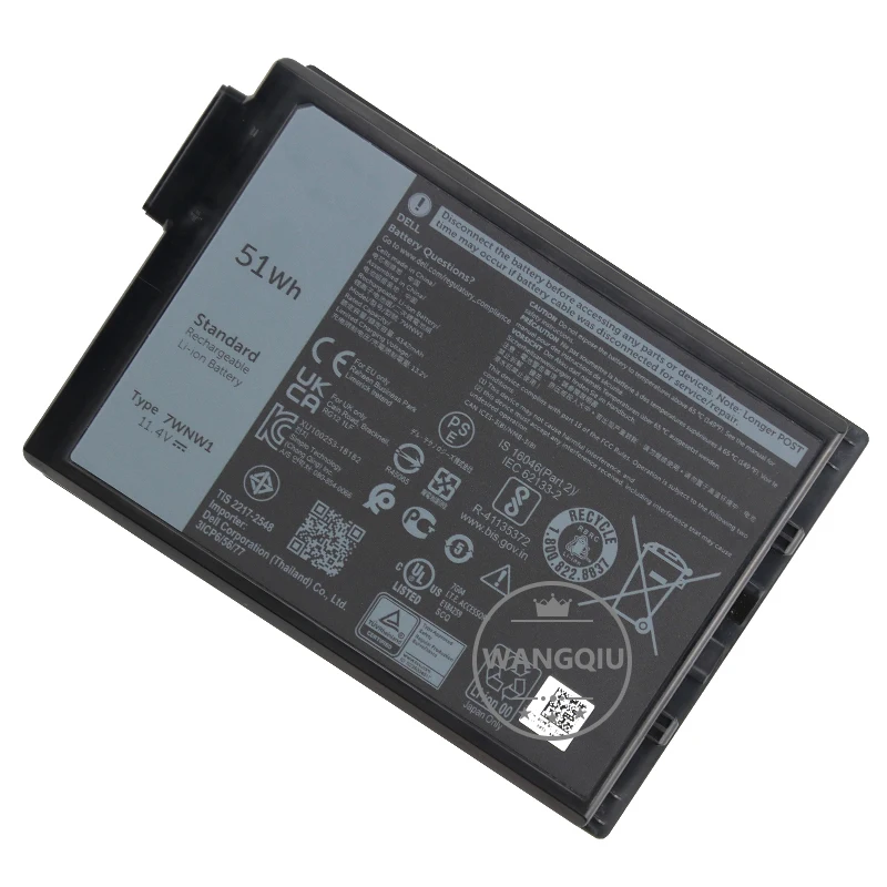 Аккумулятор для ноутбука Dell Latitude 7424 5424 5420 P85G P86G 7WNW1