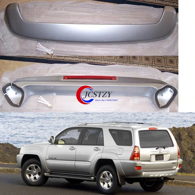 

Спойлер на крышу Toyota 4Runner 2002-2009, Неокрашенный автомобильный спойлер из АБС-пластика, внешние автомобильные аксессуары