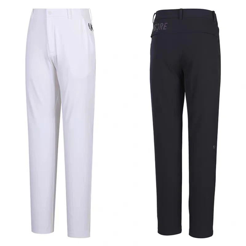 

Amazingcre Golf Clothing Men Long Pants 2023 New High Waist Simple Joker Leisure Pants Outdoor Sports Breathable Ball Pants