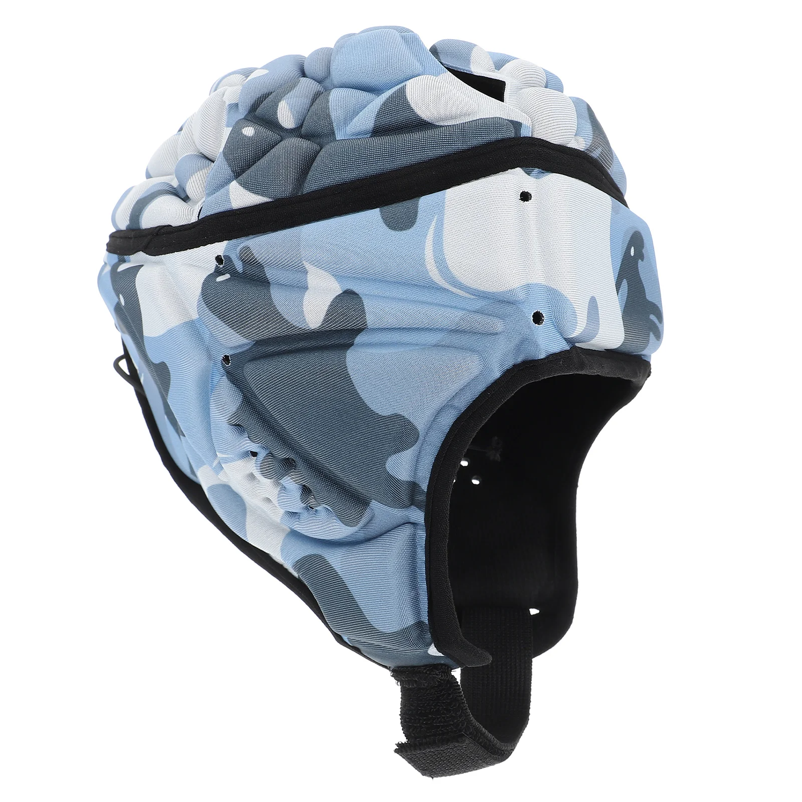 

Goalkeeper Helmet Anti-collision Rugby Helmet Adjustable Soccer Rugby Helmet