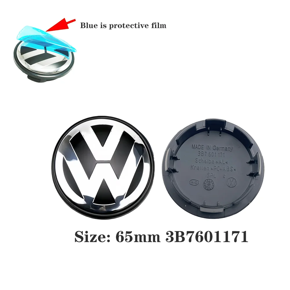 

4 шт. Volkswagen 56 мм 65 мм 70 мм 76 мм автомобильный колпачок центральной крышки ступицы значок для VW Jetta MK5 Golf Passat Tiguan CC