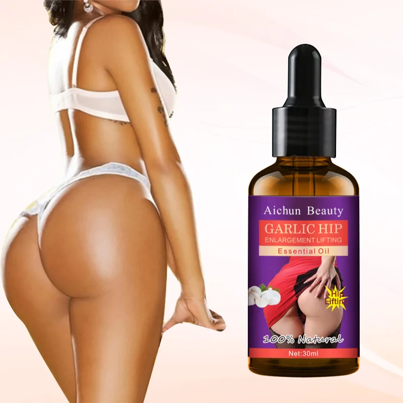 1pcs 30ml Aichun Buttocks Essential Oil Hip Lifting Massage Firming Garlic Big Butt Highlighting Curves Free Shipping