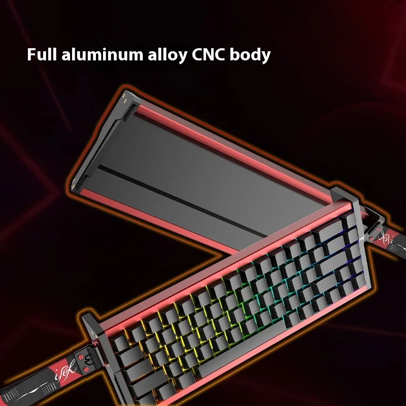 Irok MG68 ACE клавиатура с магнитным переключателем, проводная алюминиевая механическая клавиатура, 8000 Гц RT0,001 мм, игровая клавиатура, аксессуары для ПК (art.: 3920d07e2c1cb) - 3920d07e2c1cb