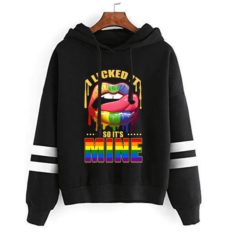 

I Licked It So Its Mine Sweatshirt LGBT Pride Korean Hoodies Men Pullovers Hoodie Spring Sportwear Unisex Y2k Aesthetic Hooded