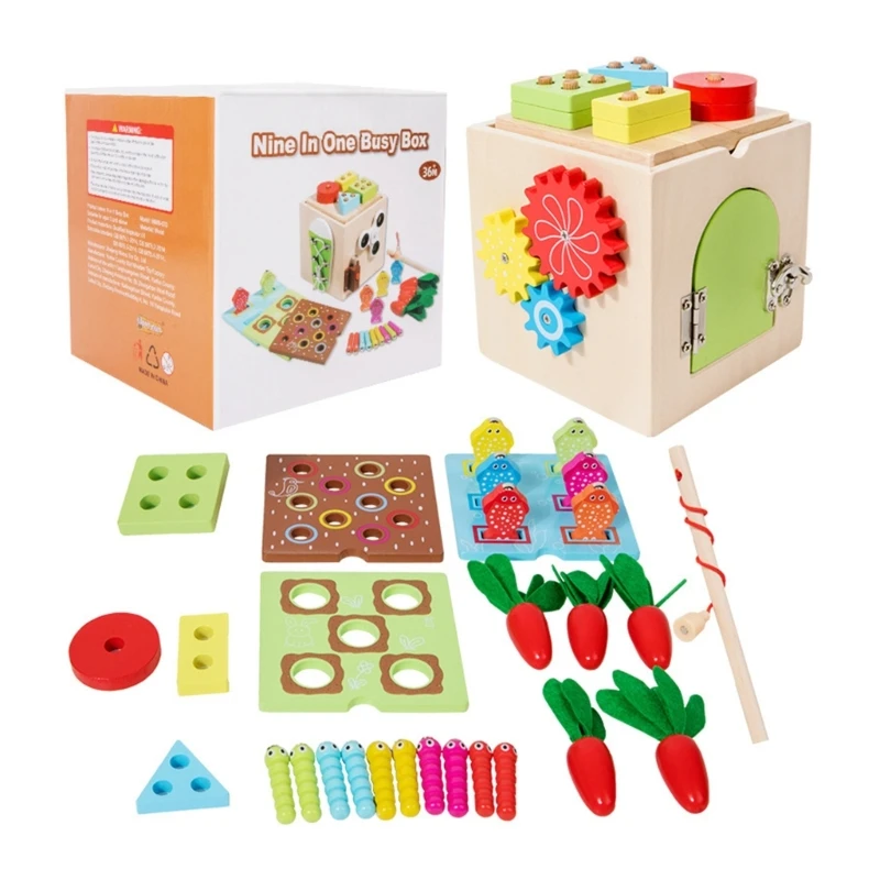 

Enlightenment Magnetic Fishing Shape Matching Toy Pulling Radish Educational Toy for Children Hand-eye Coordination Toy