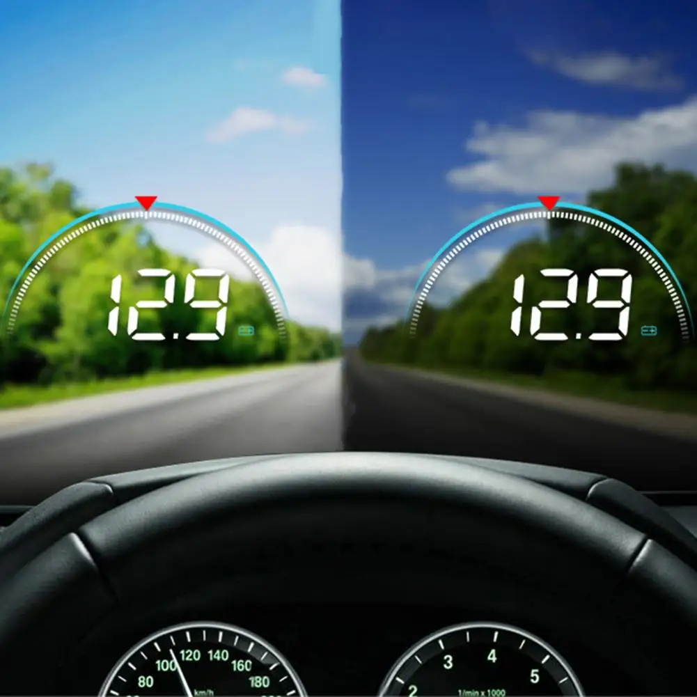 M8 HUD лучше чем A100S автомобильный Дисплей на лобовом стекле OBD2 предупреждение о