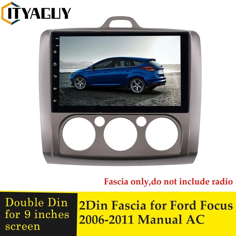 

Рамка для автомагнитолы Ford Focus 2 S-Max 2005-2011, 9 дюймов, рамка для автомобильного DVD-панель GPS, рамка для установки