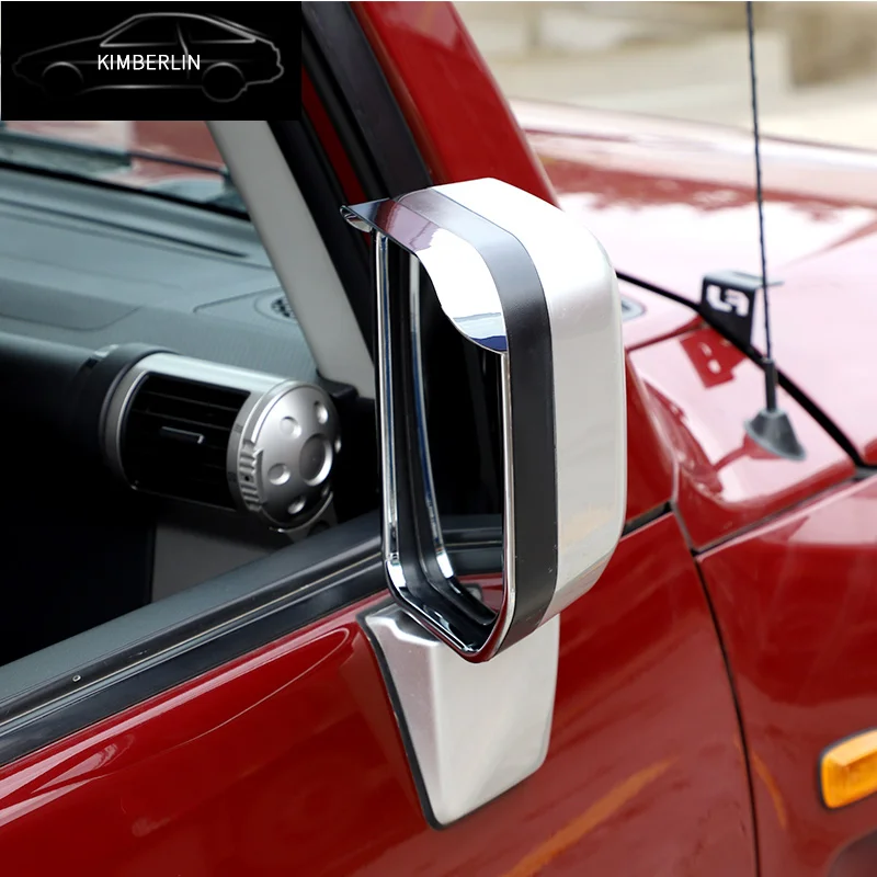 Для 07-21 Toyota FJ Cruiser наружная зеркальная рамка для защиты от дождя аксессуары