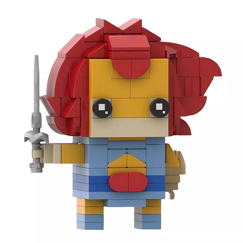 Фото Идеи Bricklink MOC 1985, фильм, аниме ThunderCatsed, фигурки героев, кирпичи, наборы кукол, строительные блоки, детские игрушки, Рождественский подарок №2