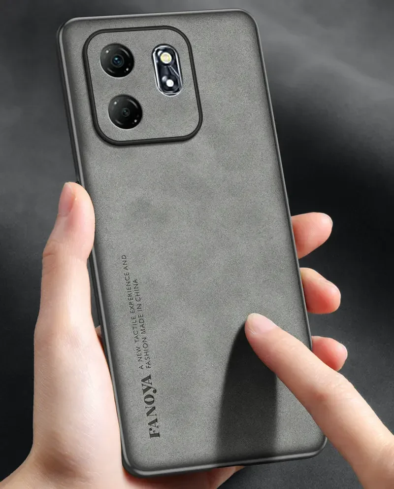 Чехол Skinsheep из искусственной кожи для Infinix Hot 50i Hot50 5G 4G матовый силиконовый