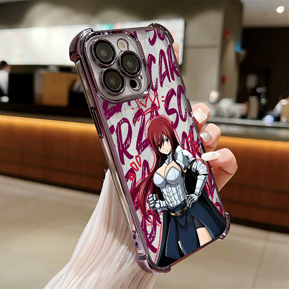 Чехол с покрытием FAIRY TAIL для Xiaomi 14 14Pro 13 Pro Poco F4 F5 X5 X3 4G 5G противоударный защитный