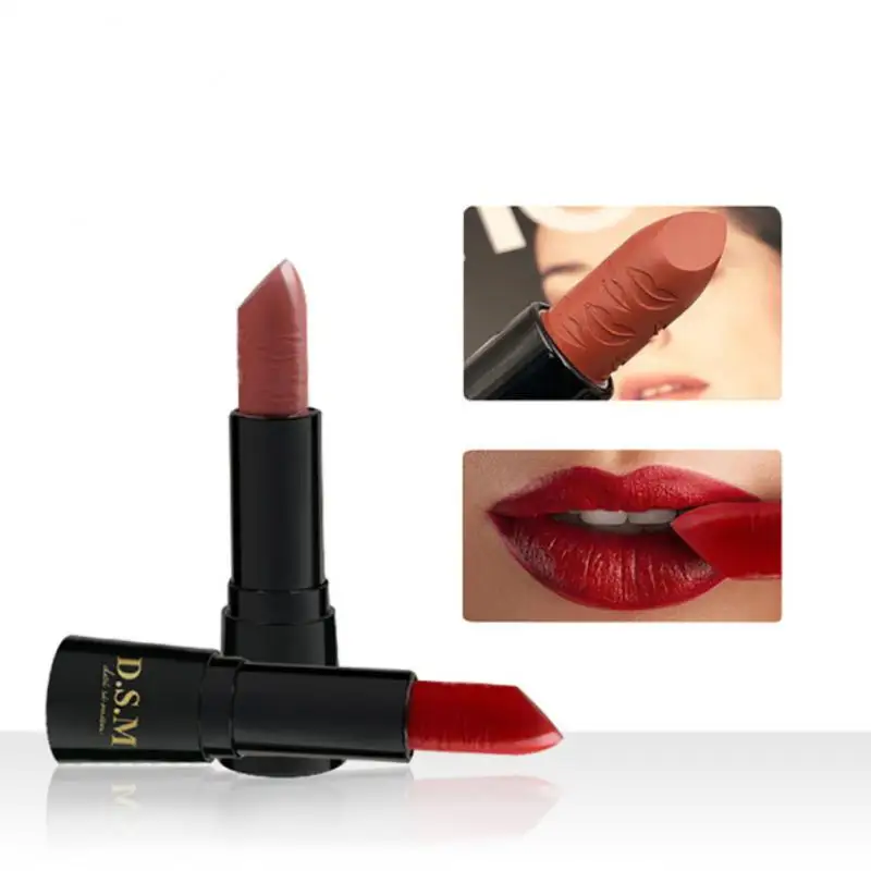 

2023 Matte Fog Face Lipstick Waterproof Long Lasting Lip Gloss Sexy Red Pink Velvet Nude Lipsticks For Women Cosmetics New