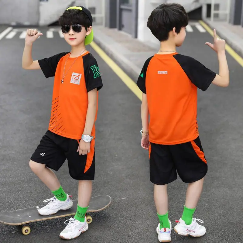 Быстросохнущий Спортивный костюм в Корейском стиле для мальчиков новинка на