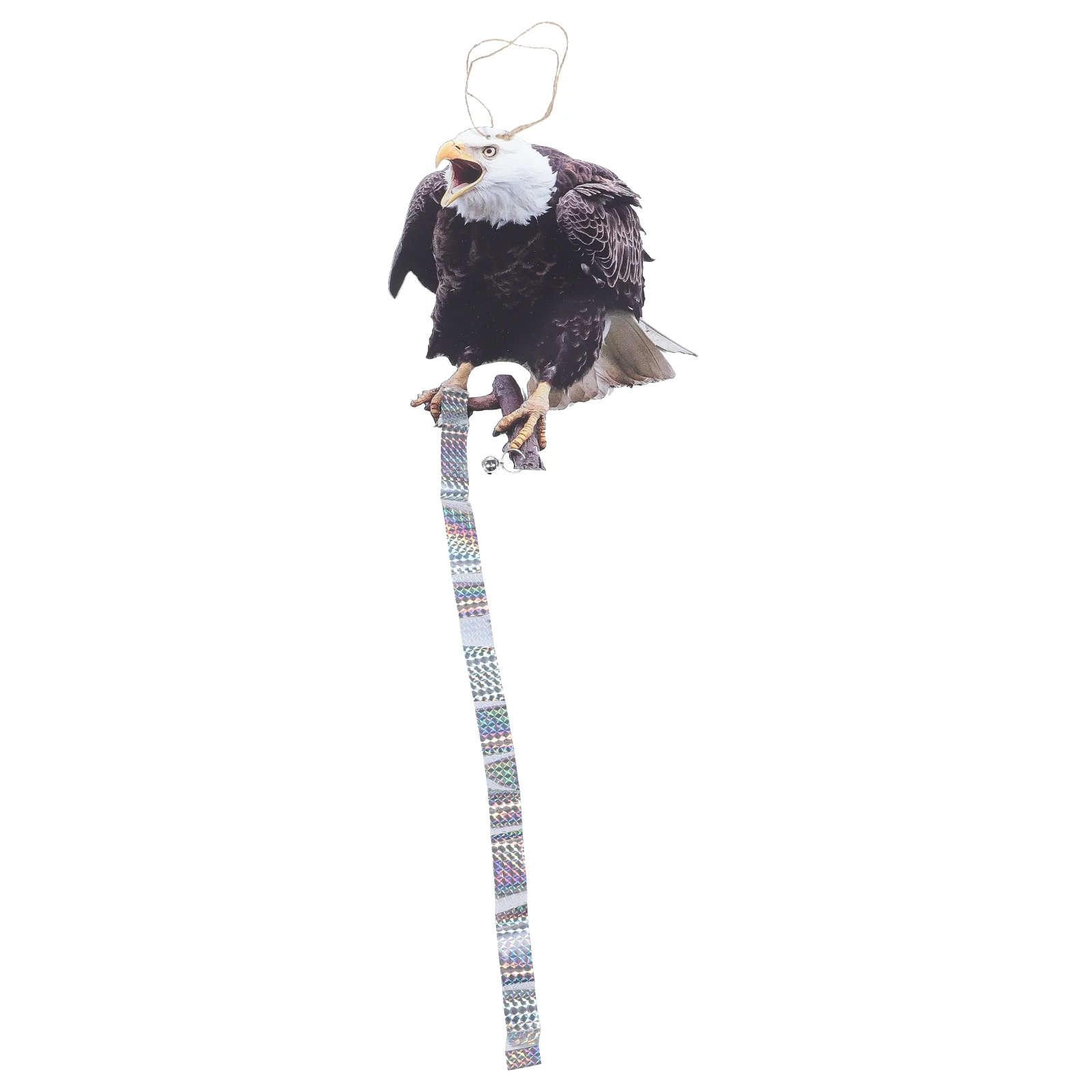 

Owl Bird Deterrents Garden Yard Hanging Ornament Decorative Frighten Birds Tree
