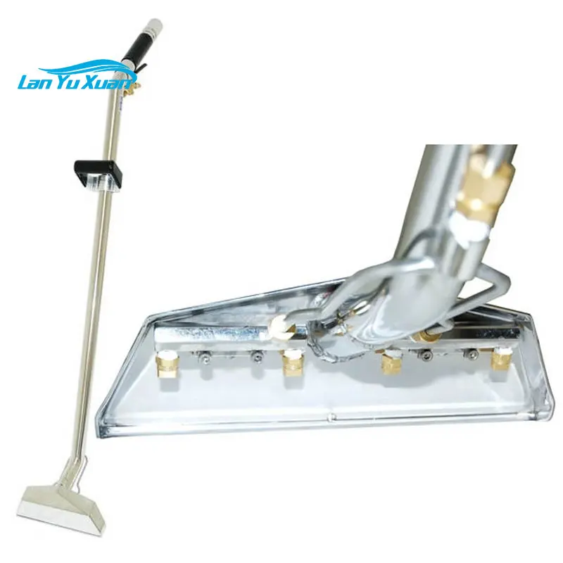 

Stainless Steel Low Profile 1.5'' Carpet Cleaning Wands 14 inch & 4Jets