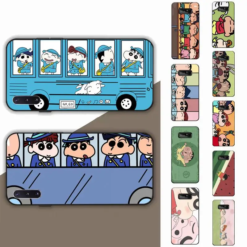

BANDAI Crayon Shin chan Phone Case for Samsung Note 5 7 8 9 10 20 pro plus lite ultra A21 12 72
