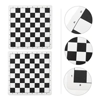 2pcs folding international chessboard exquisite convenient international chess prop