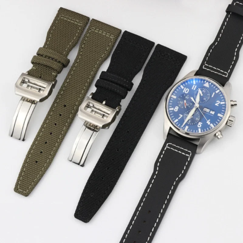 

Ремешок из нейлоновой ткани для IWC Watch серии Pilot, 22 мм