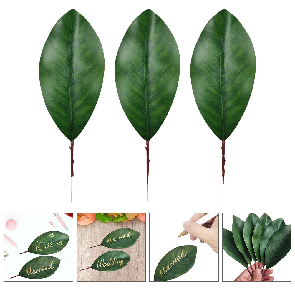 

30Pcs Home Decor Wedding Bouquets Garland Plants For Home Silk Leaves Faux Leaves Leaf Decor Fake Leaves for DIY Decor Home