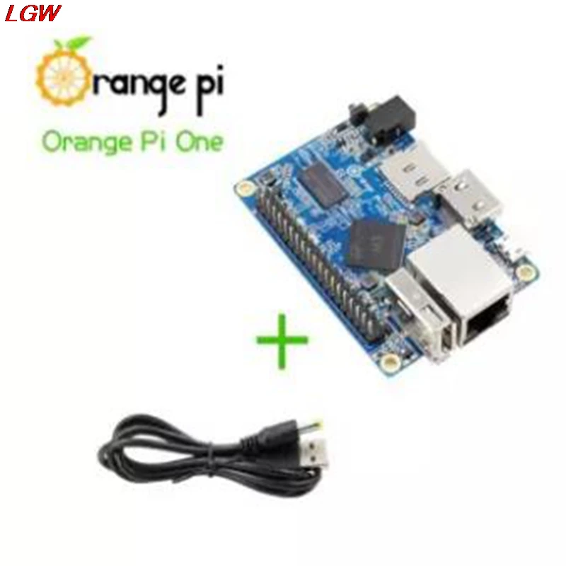 

Мини-компьютер Orange Pi One H3 +, 5 В, 3 А, 512 МБ, четырехъядерный, с кабелем