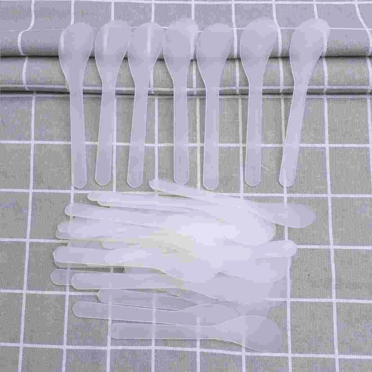 

50PCS Makeup Spatulas Scoop Stick Makeup Tool for Subpackage Cosmetics