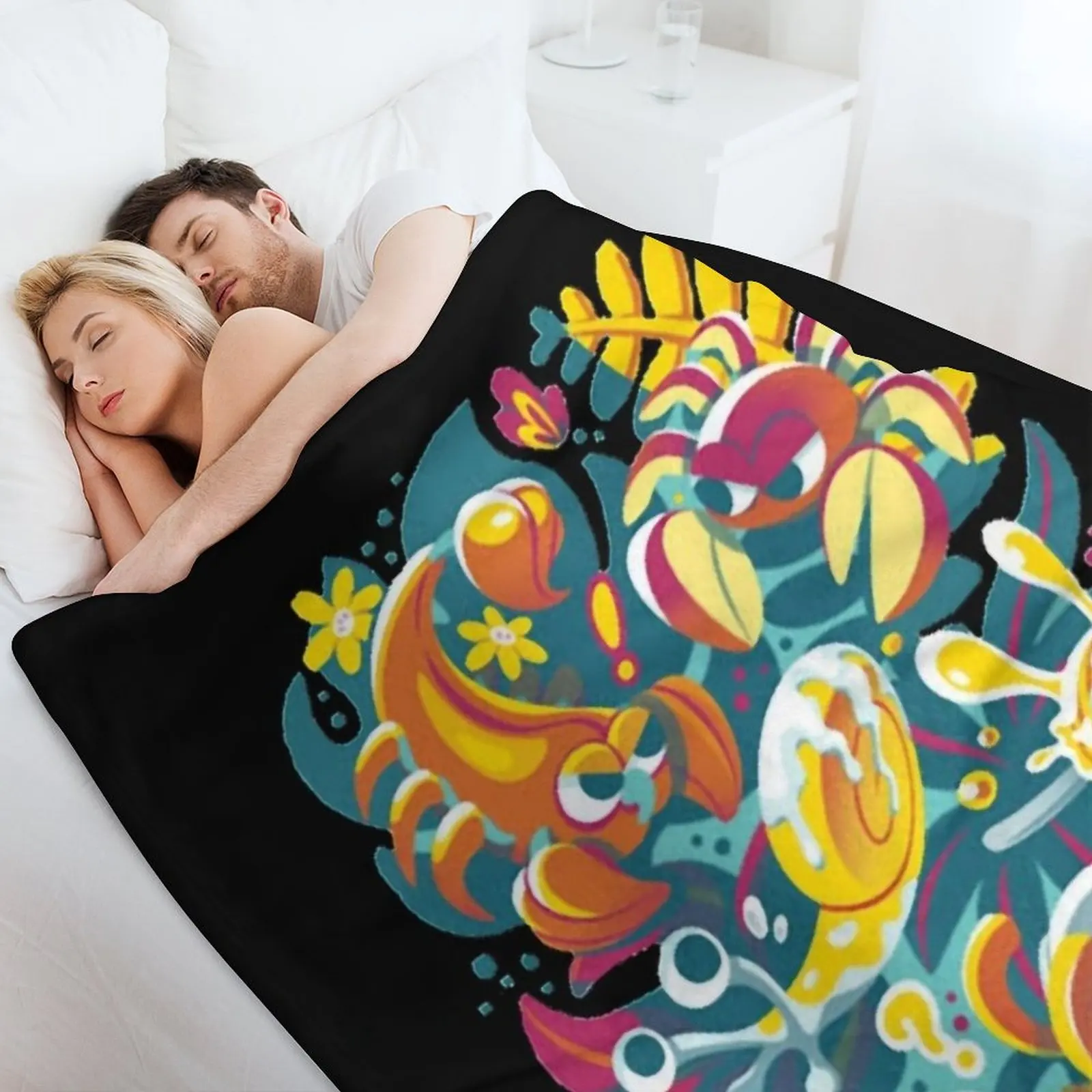 Одеяло Bugsnax Дизайнерские роскошные одеяла St