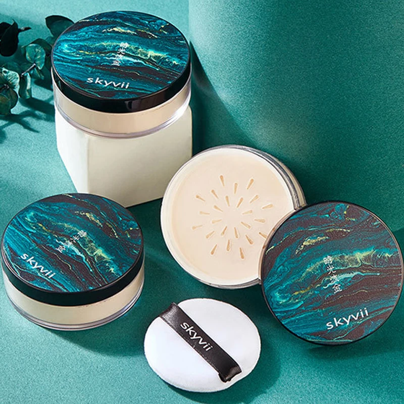 

Face Loose Powder Mineral 3 Colors Waterproof Matte Setting Powder Finish Makeup Oil-control Professional Women’s Cosmetics