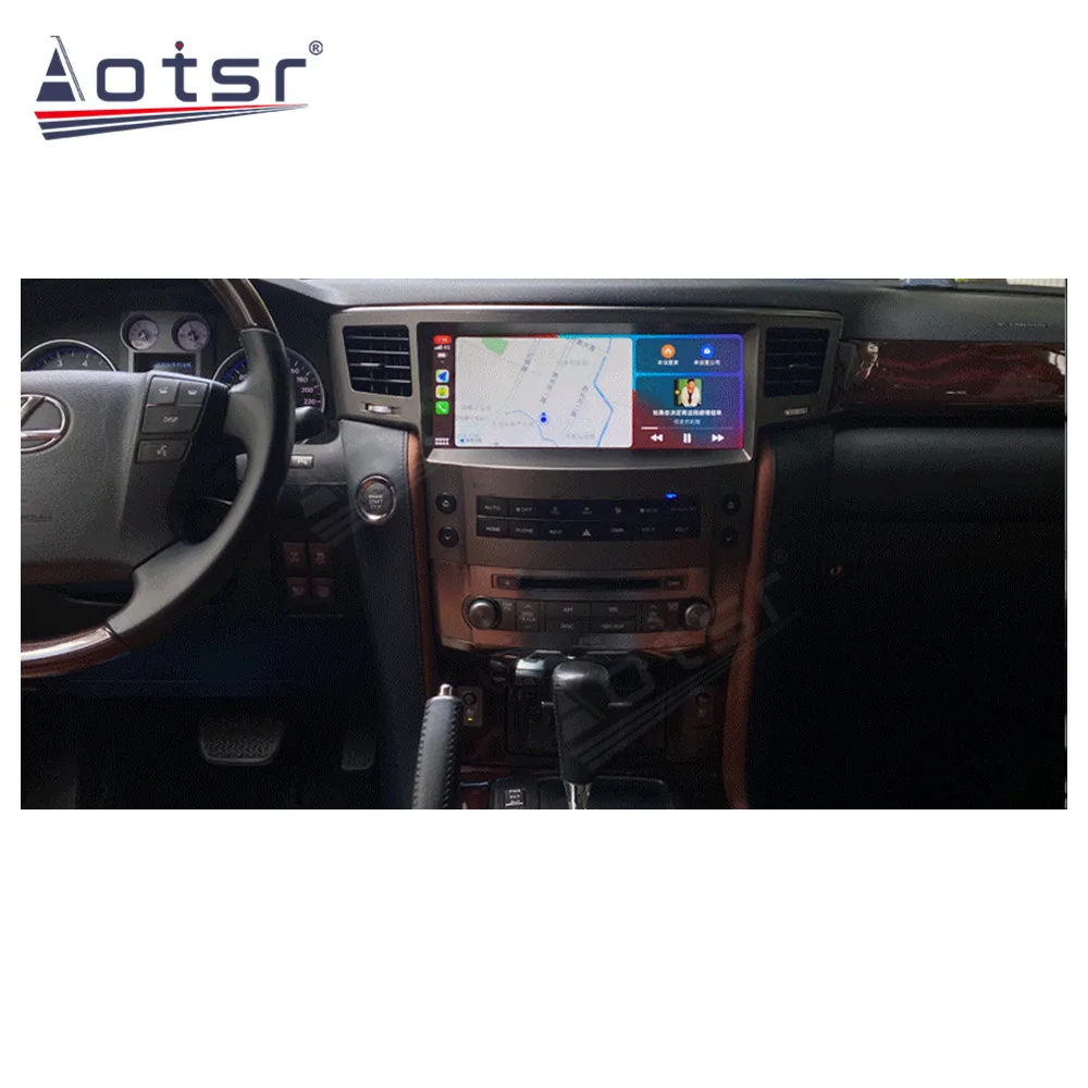 Автомобильный радиоприемник Carplay для Lexus LX570 2007-2015 Android навигация мультимедийный